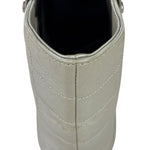 Chanel Silver Nylon Quilted Vintage Mini Chocolate Bar Tote 1997