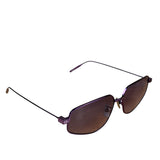 Givenchy Purple Metal Frame Sunglasses