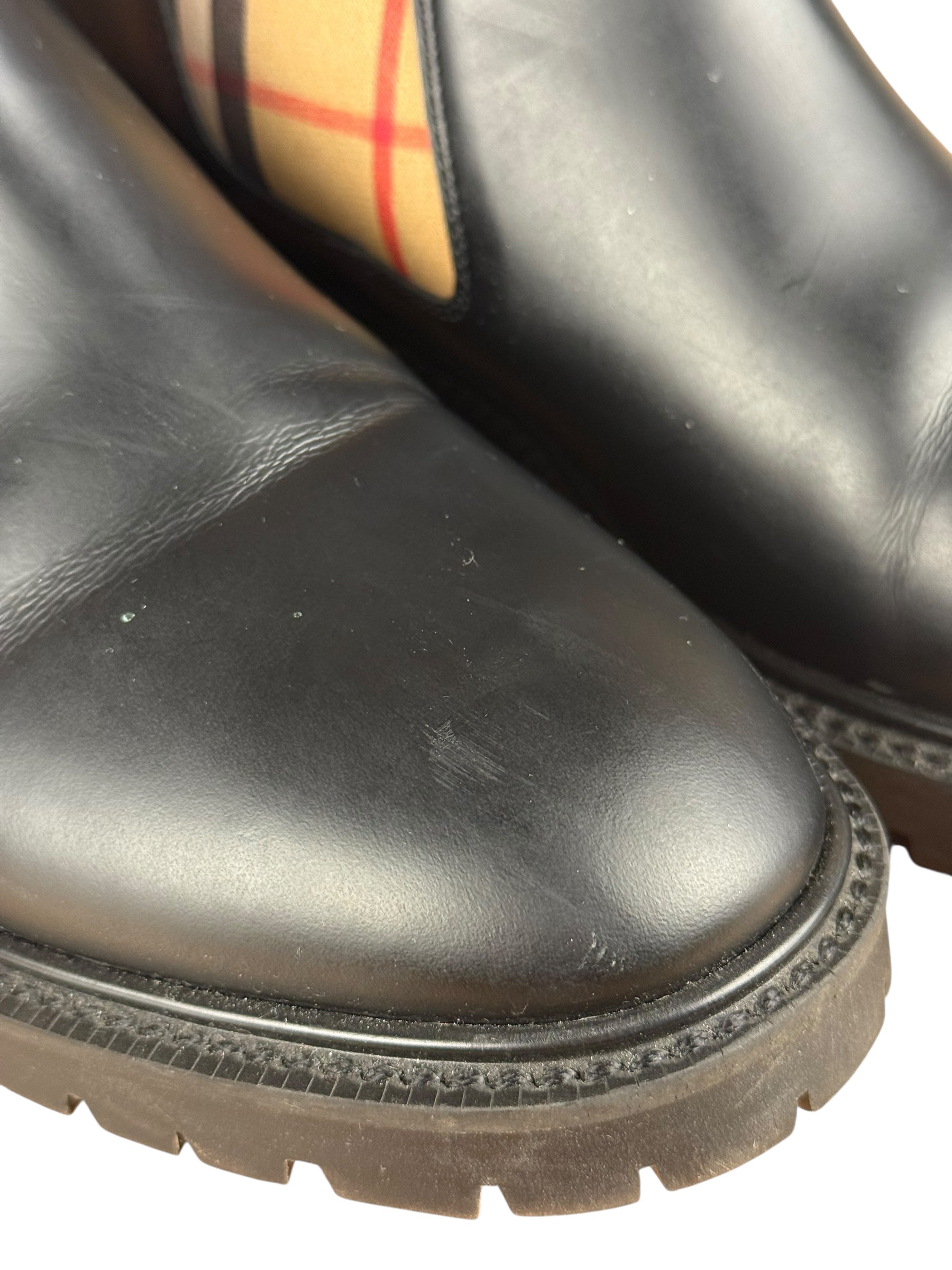 Burberry Nova Check Rubber Boots