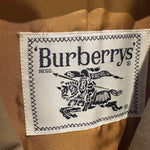 Burberry Vintage Green Trench Coat