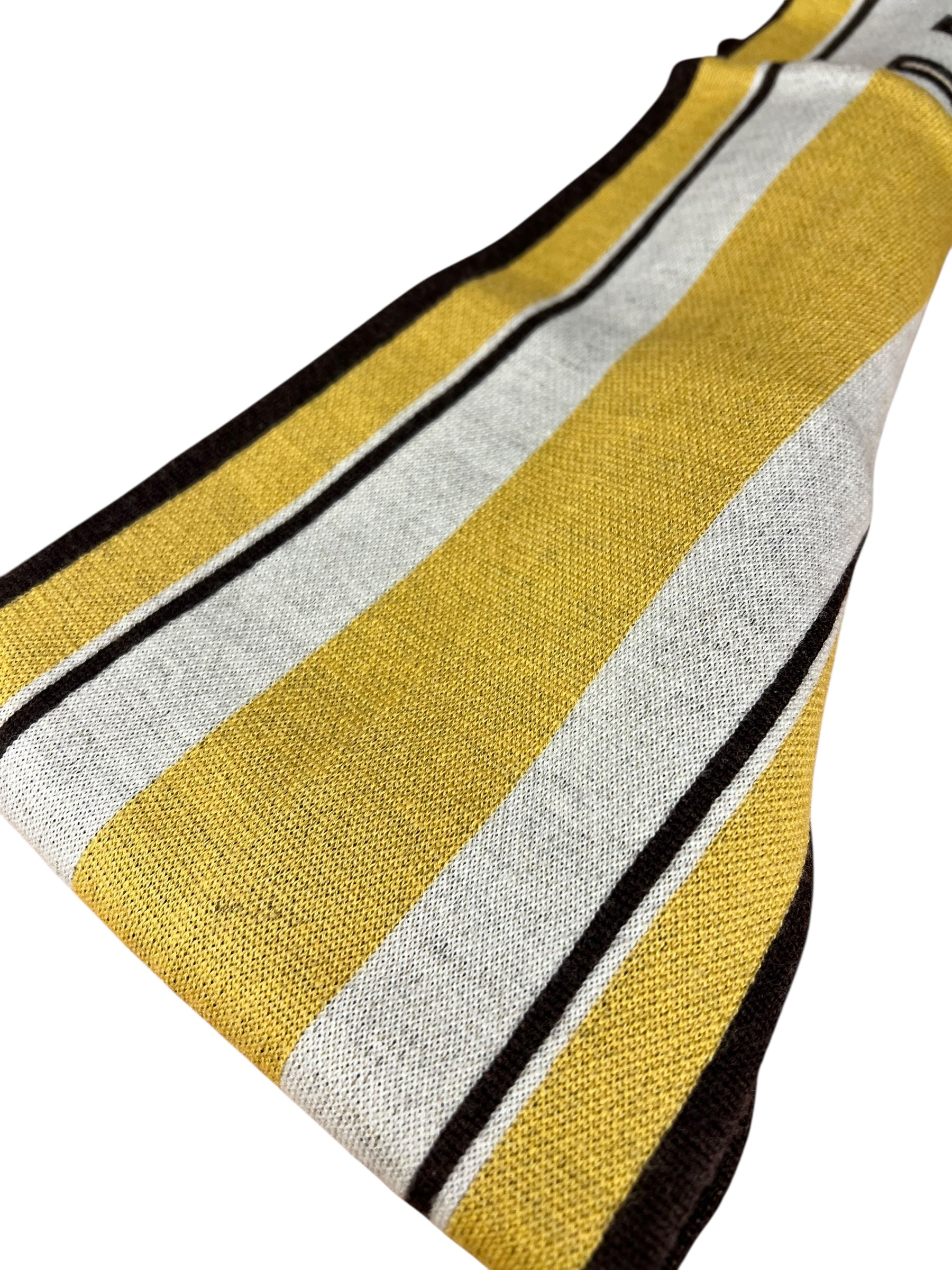 Louis Vuitton LV Essential Logo Scarf Yellow Wool