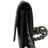 Chanel Black Caviar Flap Wallet On Chain 2013