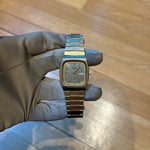 Seiko Day-Date Champagne Stick Dial Gold Plated