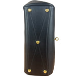 Balenciaga Black Leather Bel Air Carry All Two-Way Bag