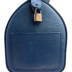 Louis Vuitton Blue Epi Leather Speedy 30