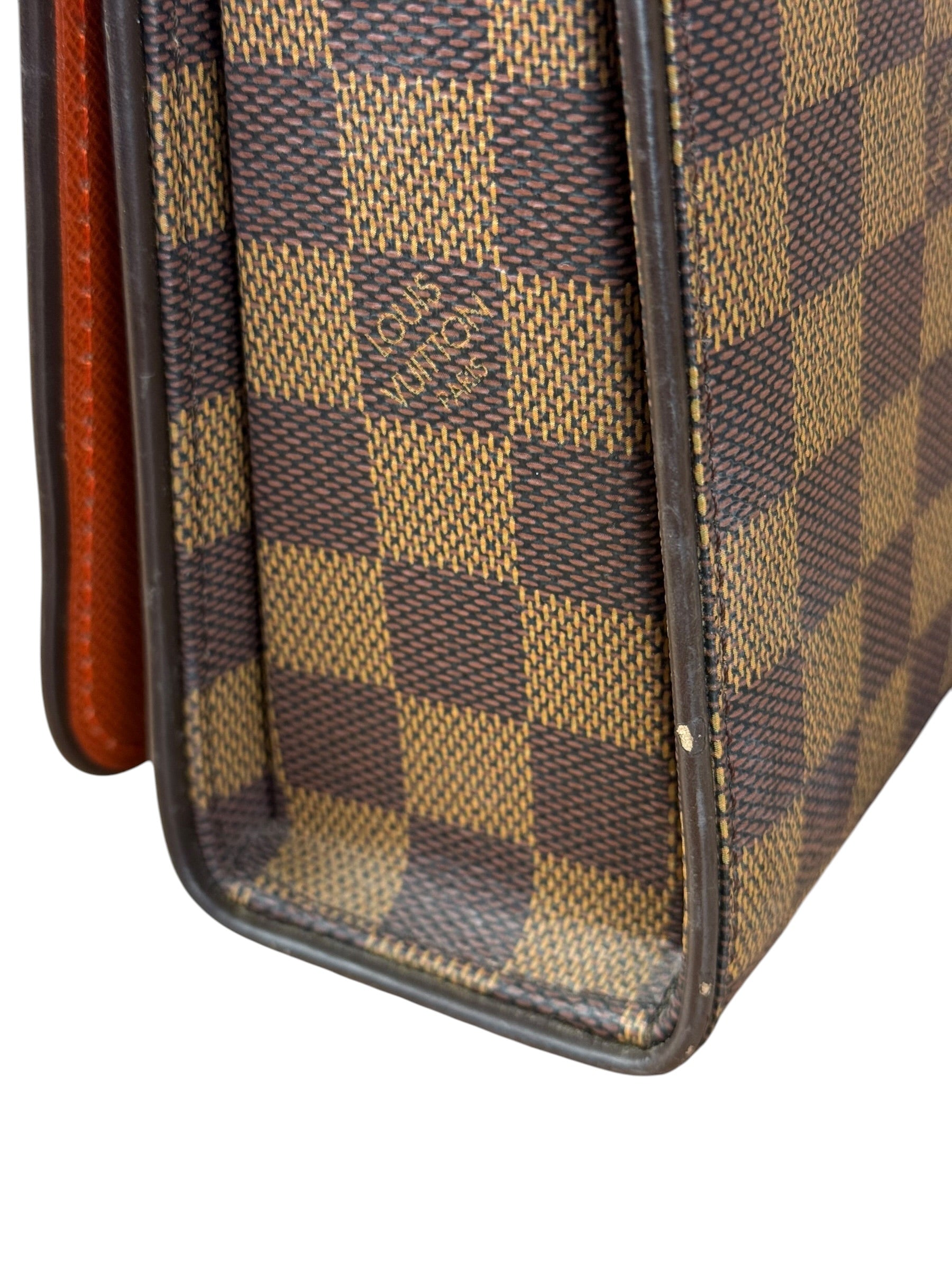 Louis Vuitton Damier Ebene Tribeca Long Shoulder Bag