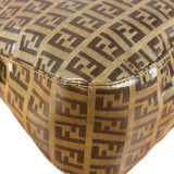 Fendi Vintage FF Canvas PVC Baguette