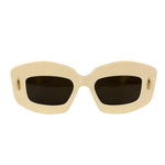 Loewe Ivory Rectangle Frame Sunglasses