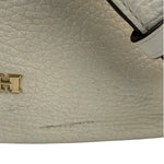Coach Cream Pebbled Leather Hobo Bag