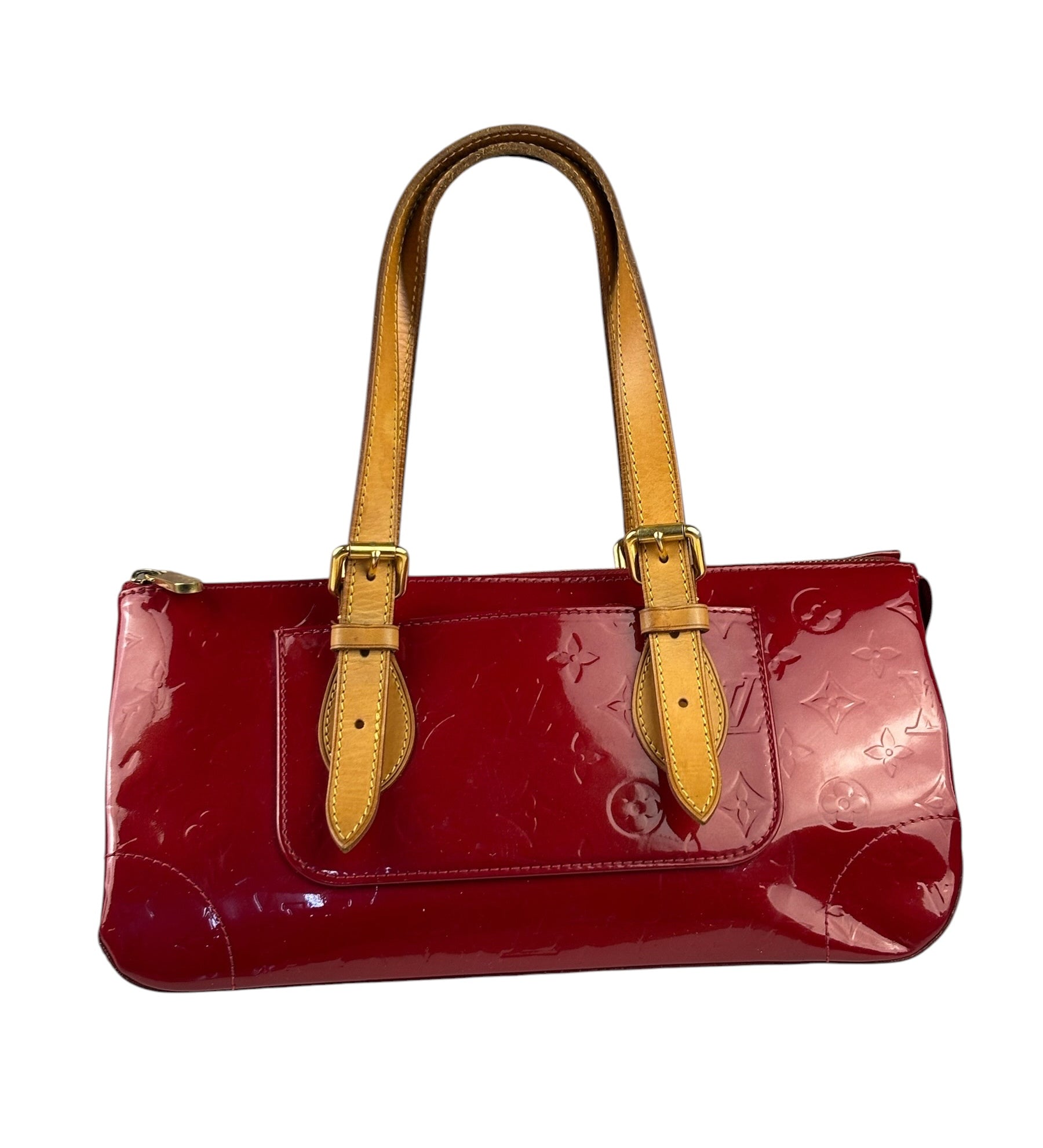 Louis Vuitton Monogram Red Vernis Rosewood Ave