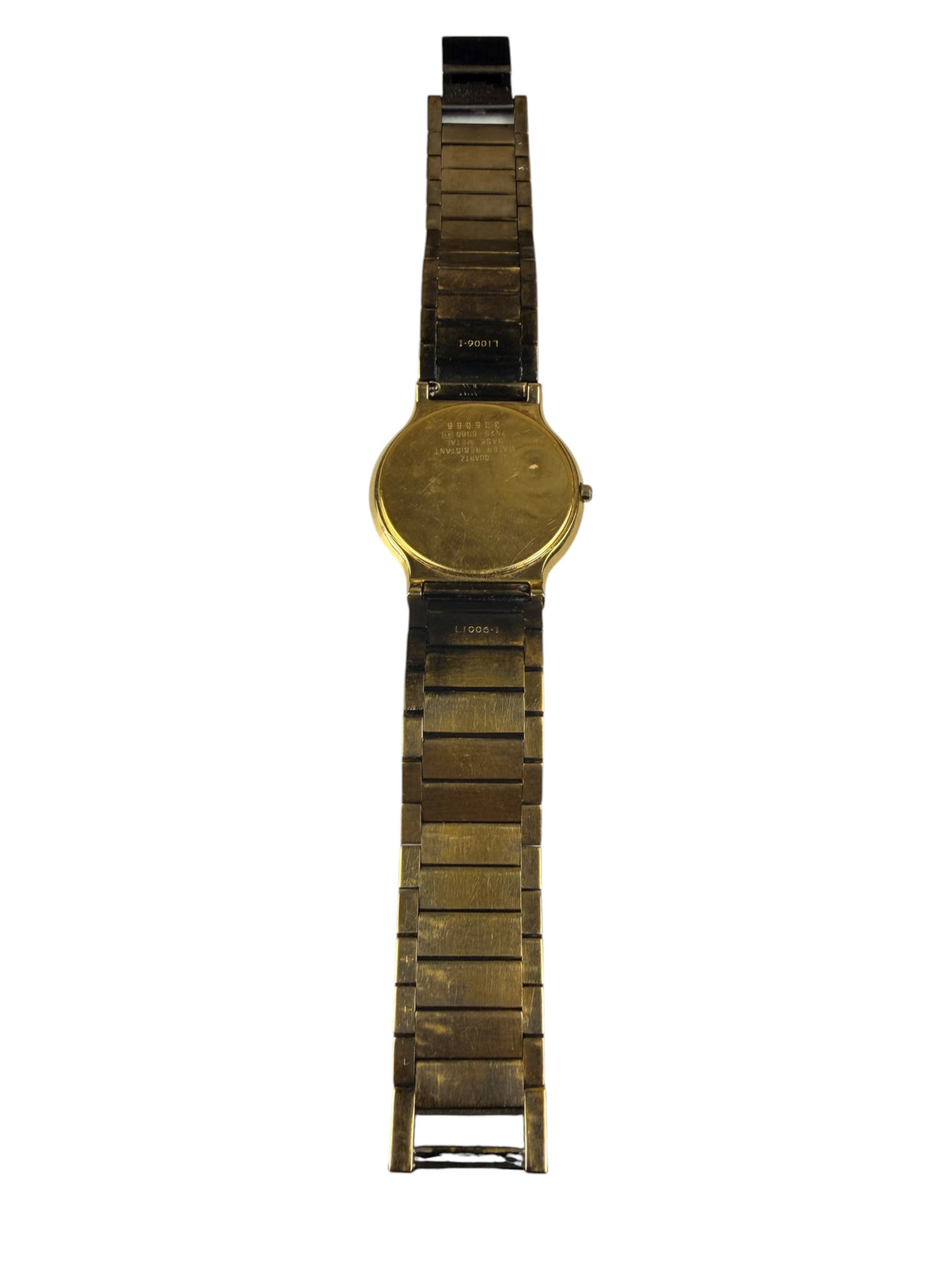 Lassale Black Roman Numeral Dial 2 Tone 1980's