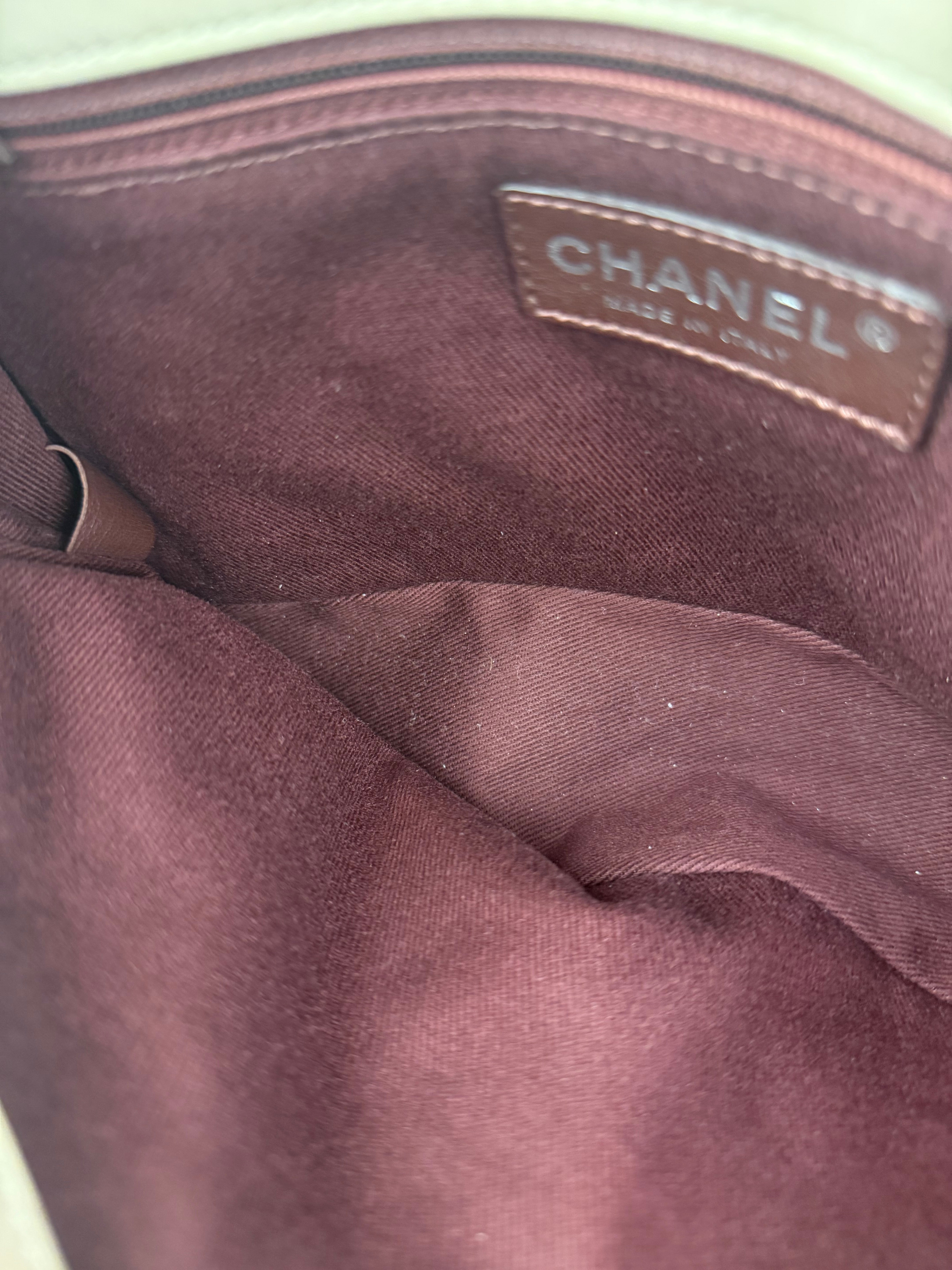 Chanel Beige Iridescent In-The-Mix Flap Bag 2011