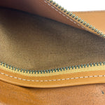 Kenzo Brown Leather Bi-Fold Long Wallet