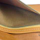 Kenzo Brown Leather Bi-Fold Long Wallet