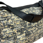 Chanel Black/Beige Tweed Clover Hobo Shoulder Bag '05-'06