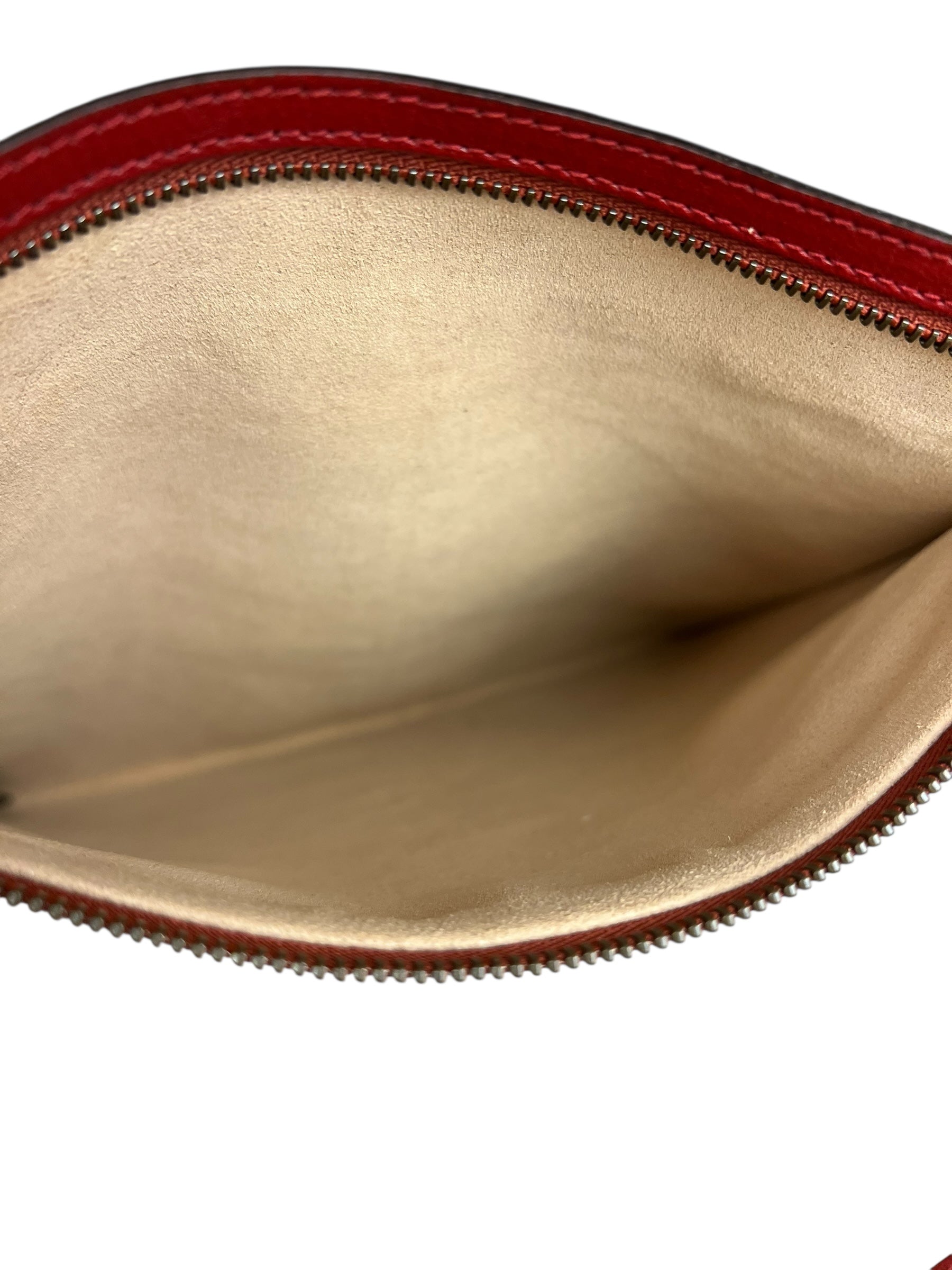 Gucci Re(Belle) Red Leather Top Handle Bag