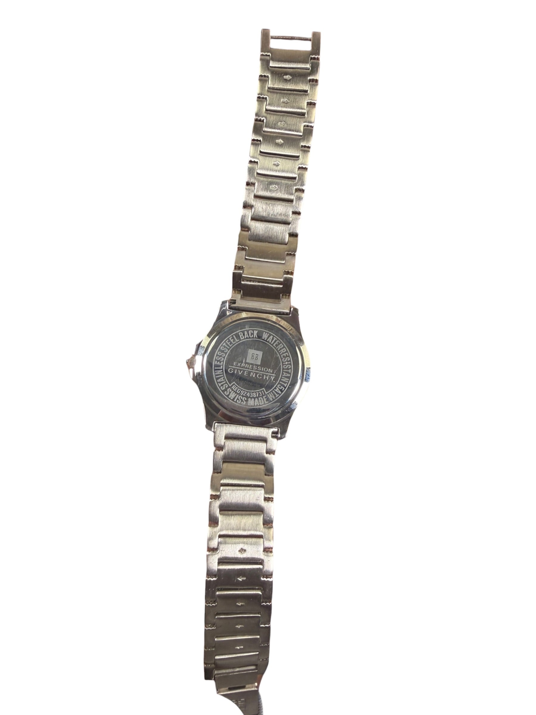 Givenchy Black Roman Numeral Dial Date-Adjust