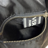 Vintage Versace Jeans Couture Black Polyester Reversible Jacket