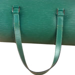 Louis Vuitton Green Epi Soufflot Handbag