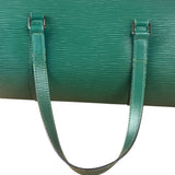 Louis Vuitton Green Epi Soufflot Handbag