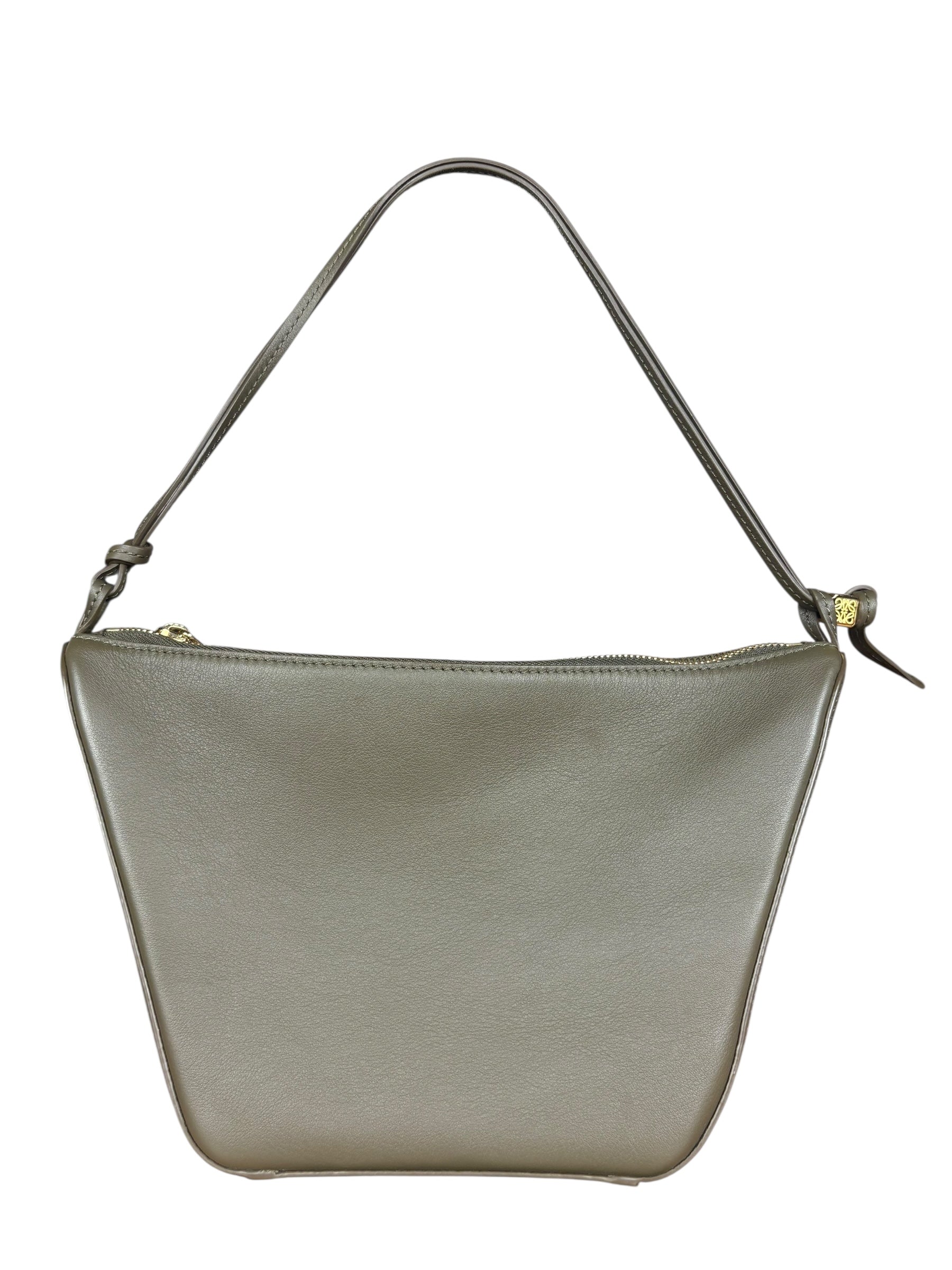 Loewe Mini Leather Hammock Hobo Bag