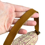 Fendi Raffia Crochet Baguette