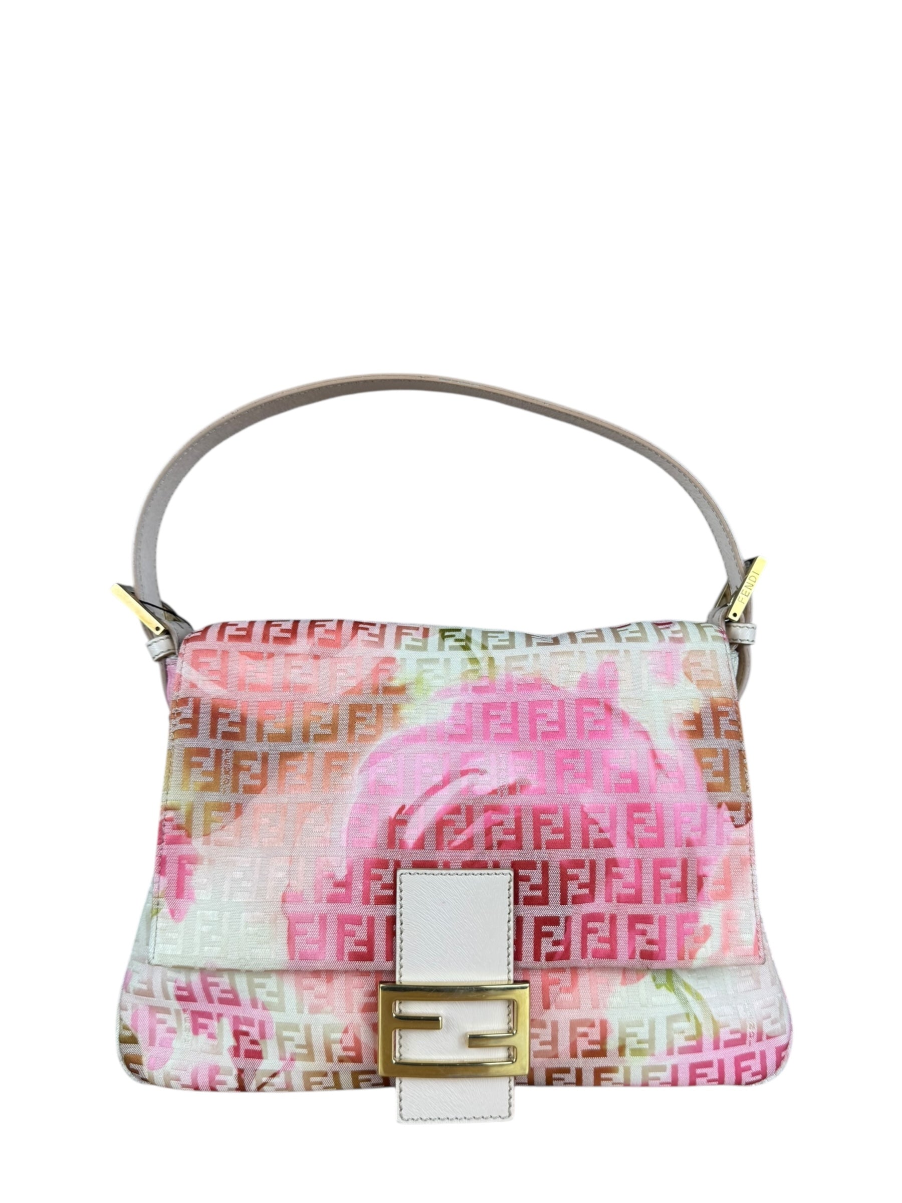 Fendi Zucchino Floral Mamma Baguette