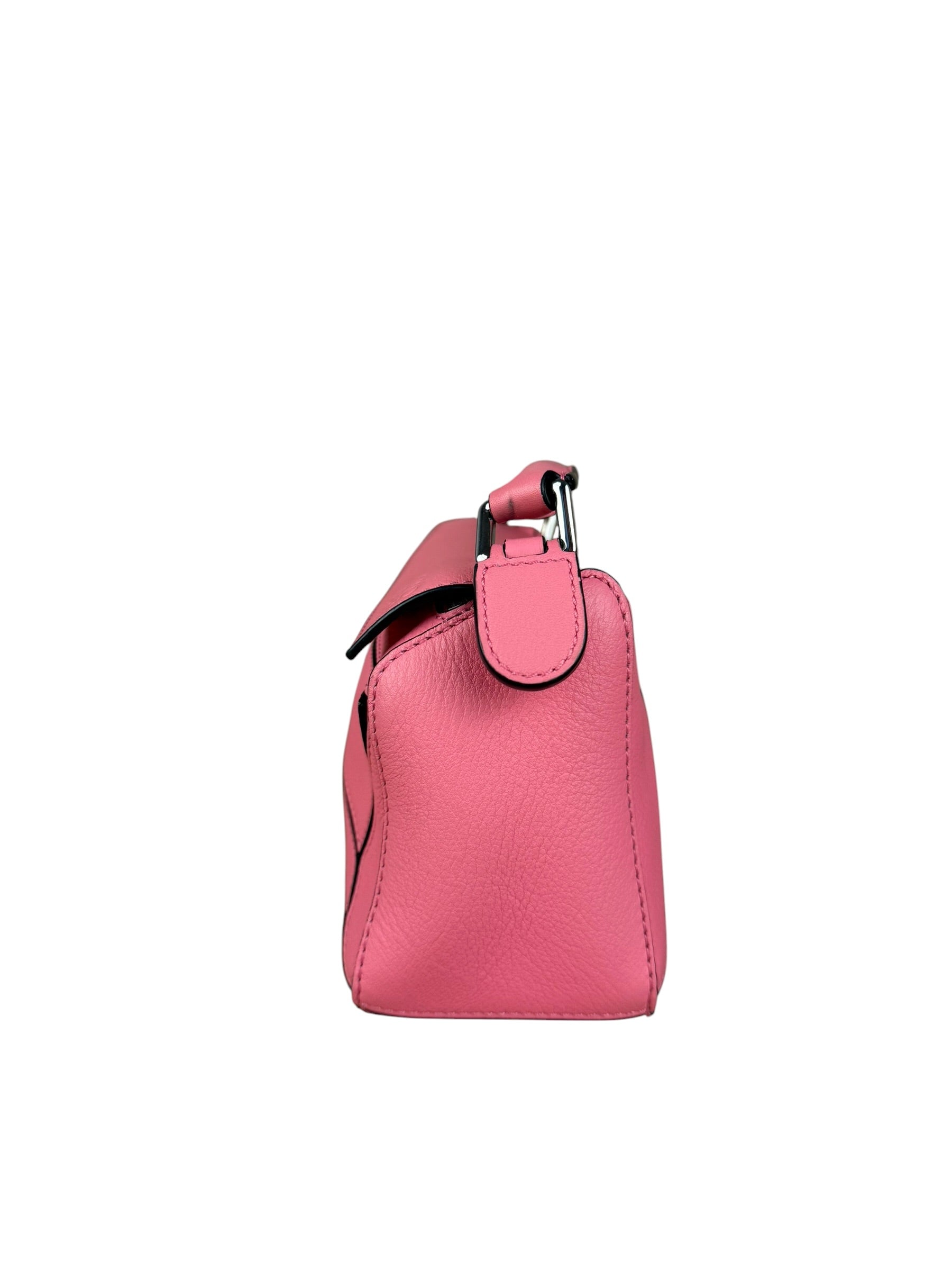 Loewe Pink Leather Mini Puzzle 2Way Bag