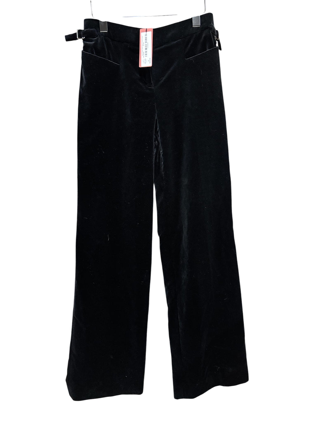 Tom Ford Black Velvet Zipper Fly Pocket Trouser