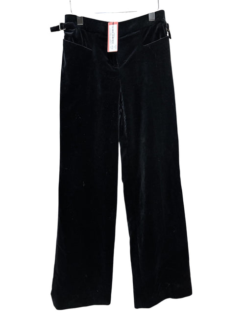 Tom Ford Black Velvet Zipper Fly Pocket Trouser