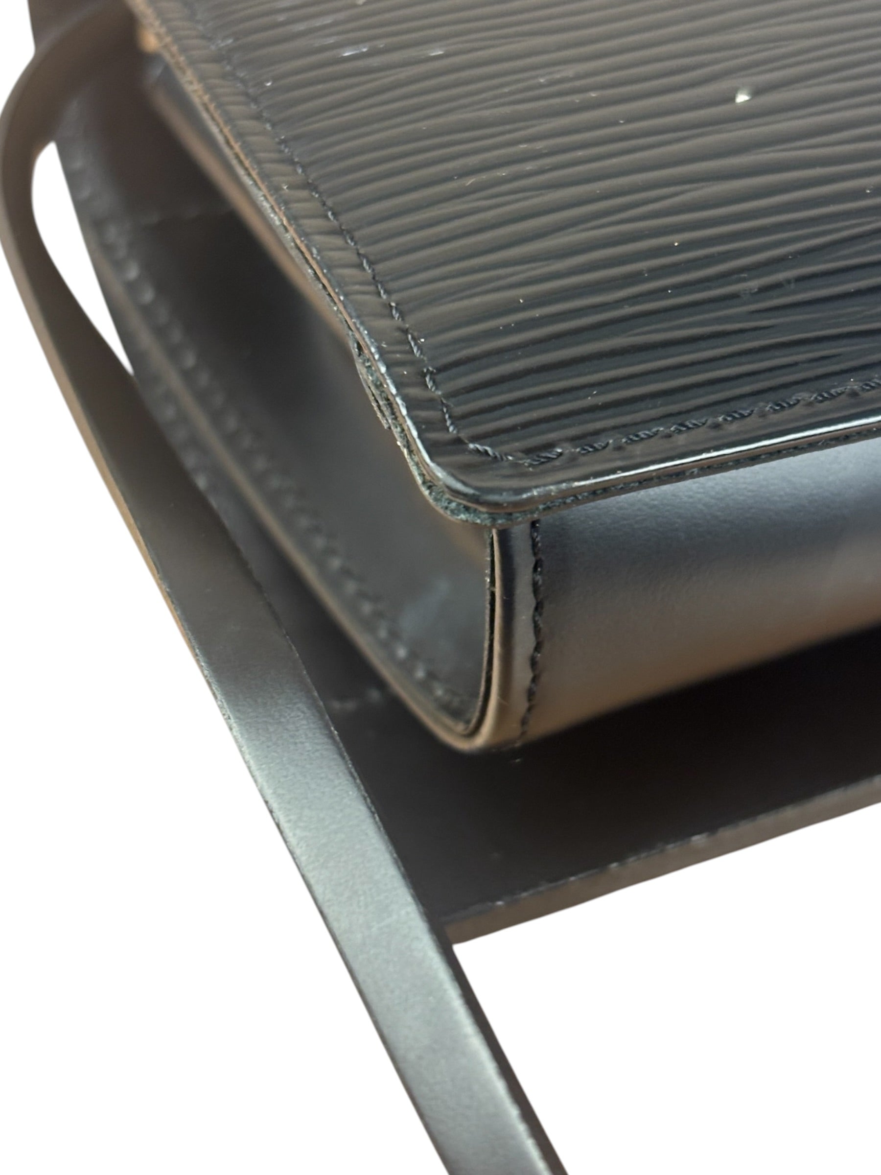 Louis Vuitton Black Epi Honfleur Shoulder Bag