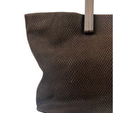 Loewe Vintage Brown Python Embossed Tote