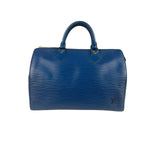Louis Vuitton Blue Epi Leather Speedy 30