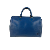 Louis Vuitton Blue Epi Leather Speedy 30