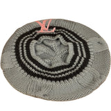 Louis Vuitton Grey Wool Knit Beret