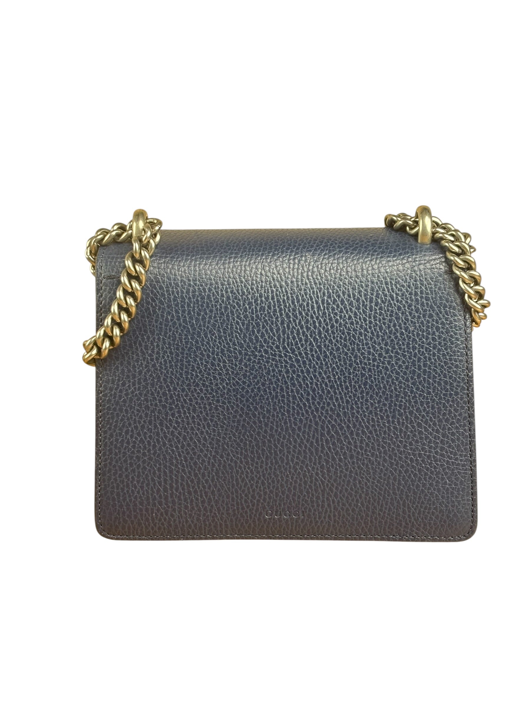 Gucci Navy Blue Dionysus Shoulder Bag
