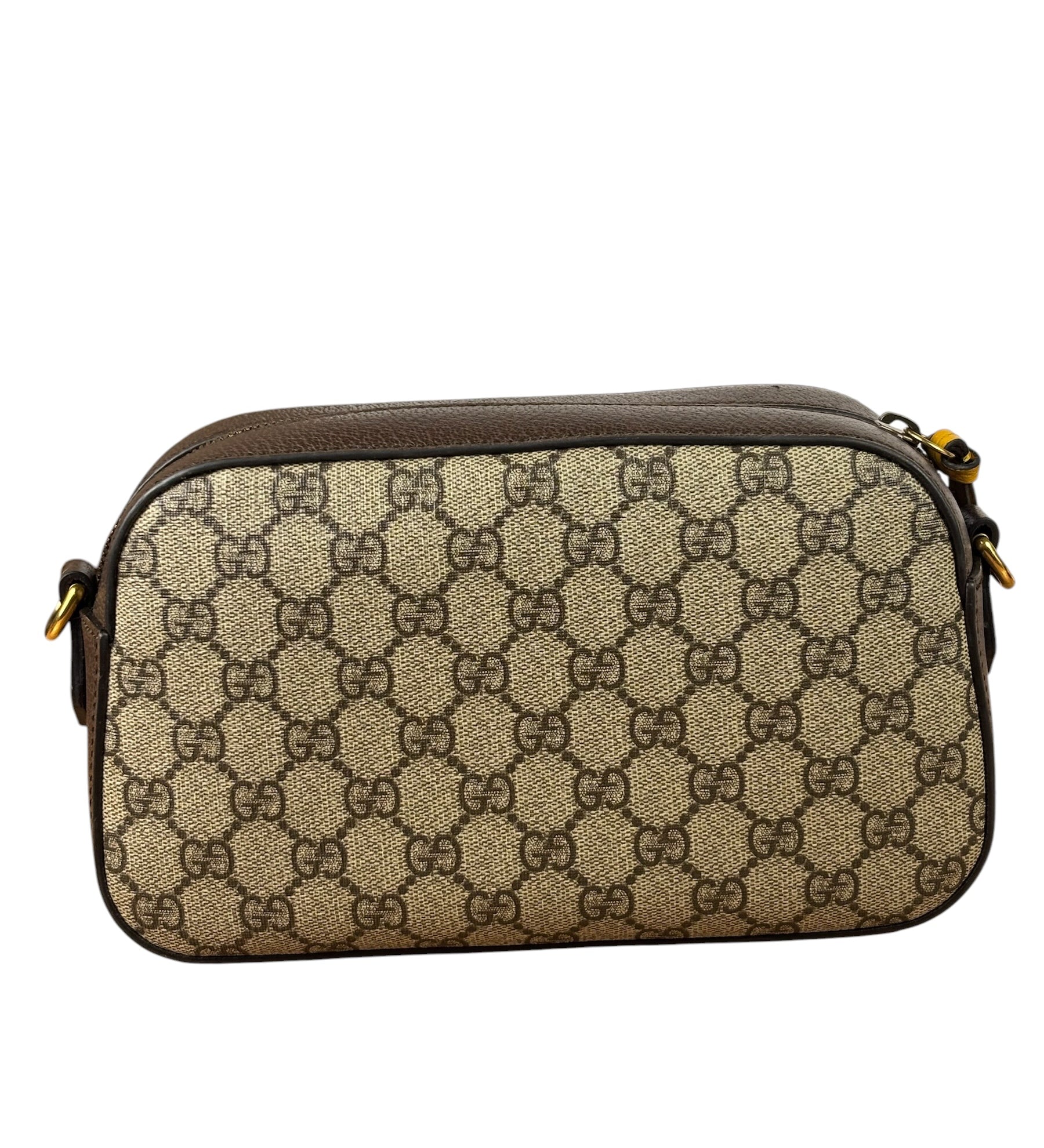 Gucci Vintage Brown GG Neo Crossbody Bag