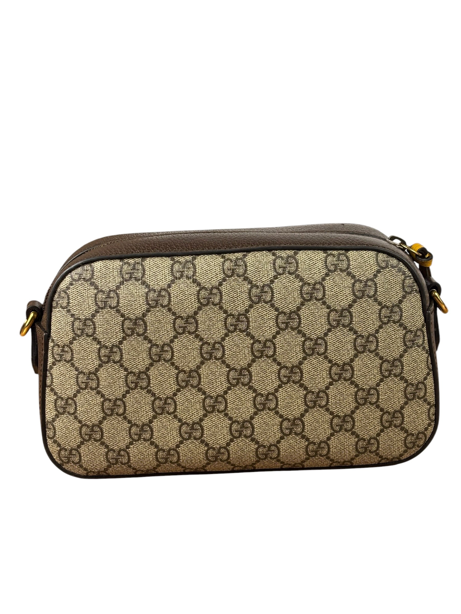 Gucci Vintage Brown GG Neo Crossbody Bag