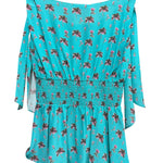 Prada Turquoise Wrap Dress