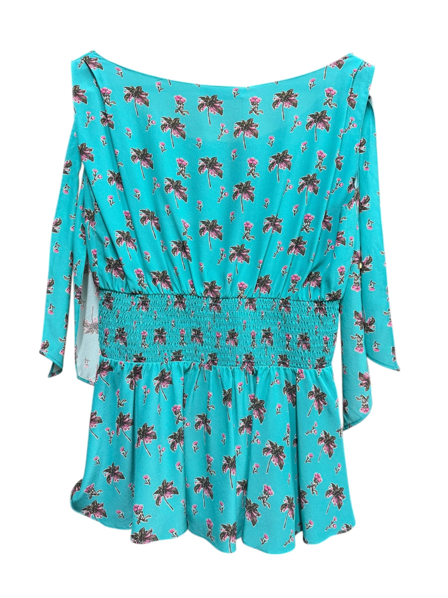 Prada Turquoise Wrap Dress