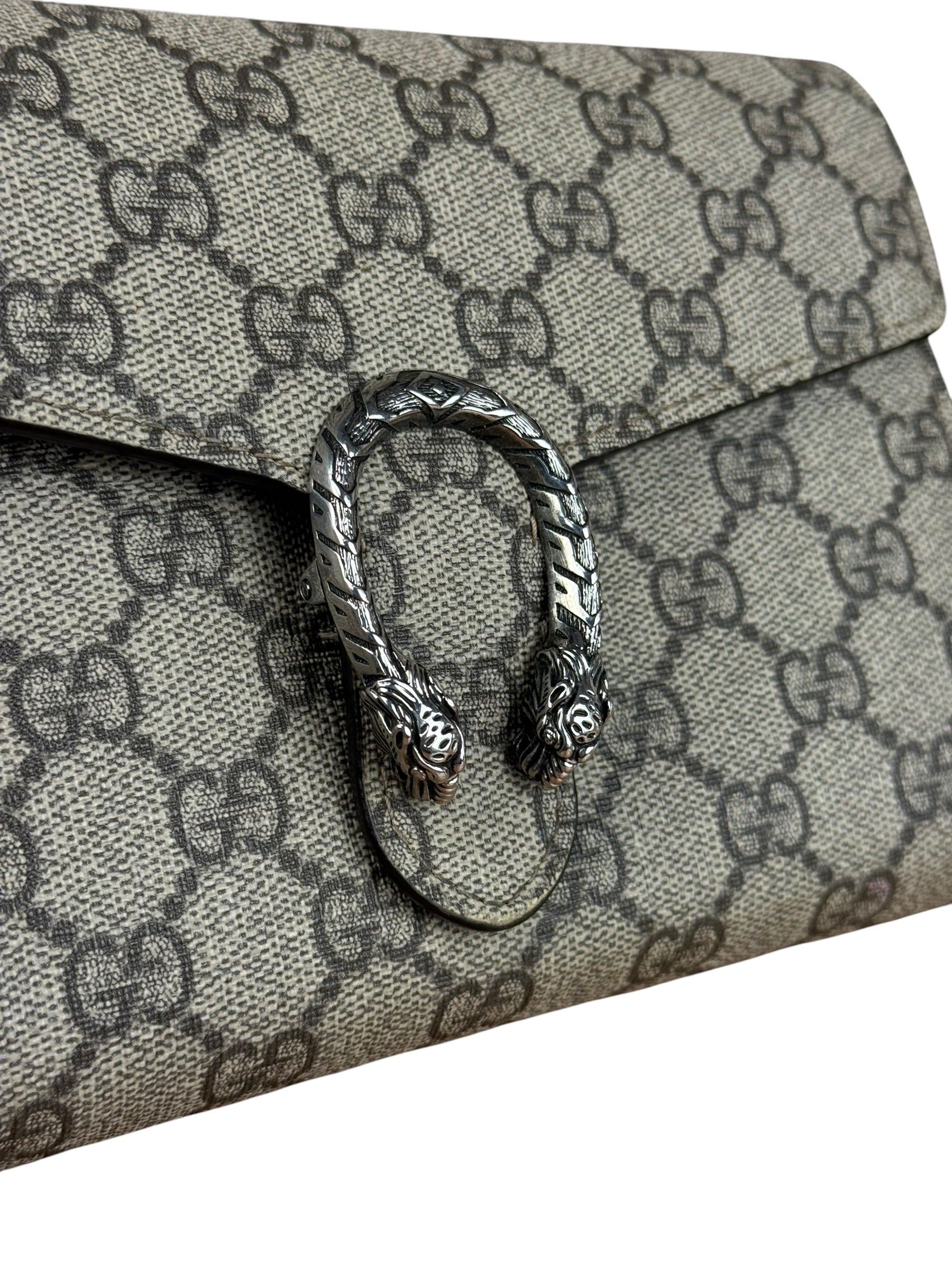 Gucci GG Supreme Canvas Dionysus Wallet Crossbody