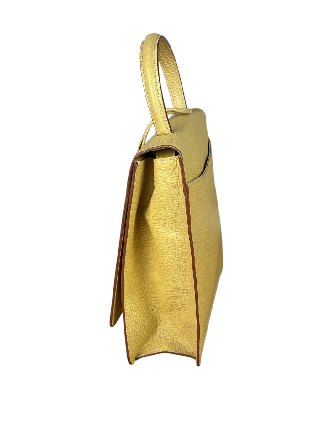 Loewe Muted Yellow Barcelona Two-Way Bag