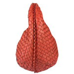 Bottega Veneta Orange Intrecciato Hobo Bag