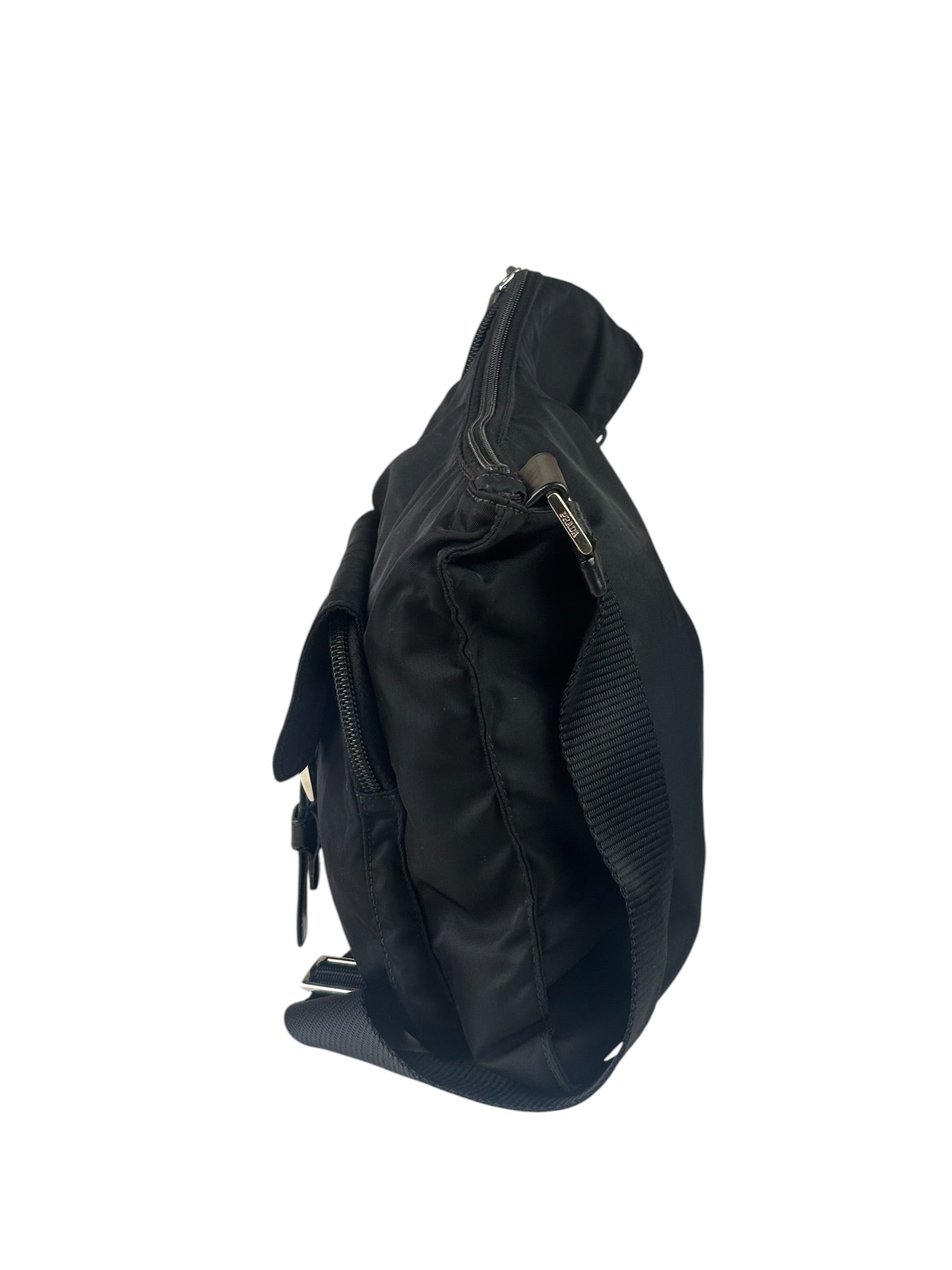 Prada Vintage Nylon Pouch Messenger Bag