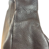 Ferragamo Vintage Brown Leather Hobo Bag