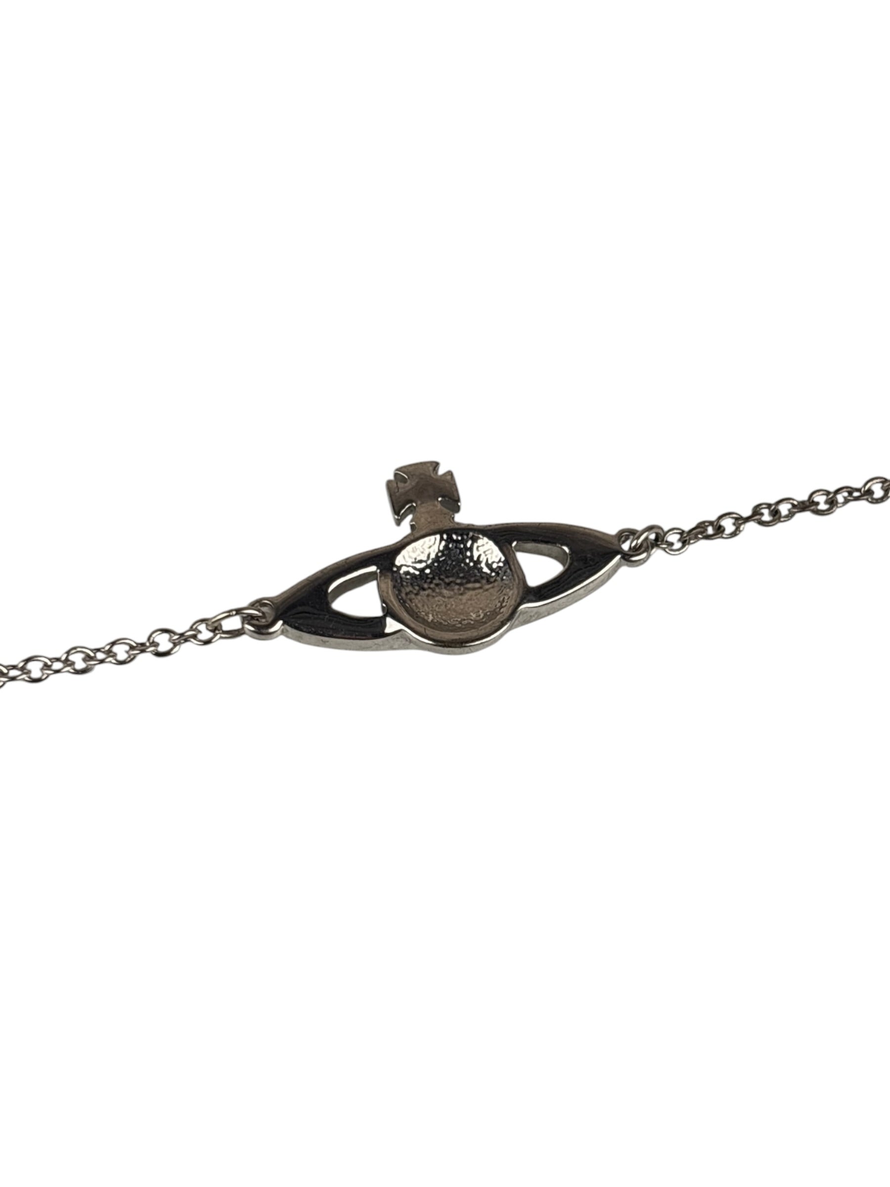 Vivienne Westwood Silver Mini Bas Relief Bracelet