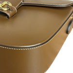 Gucci Tan Brown 1955 Horsebit Shoulder Bag