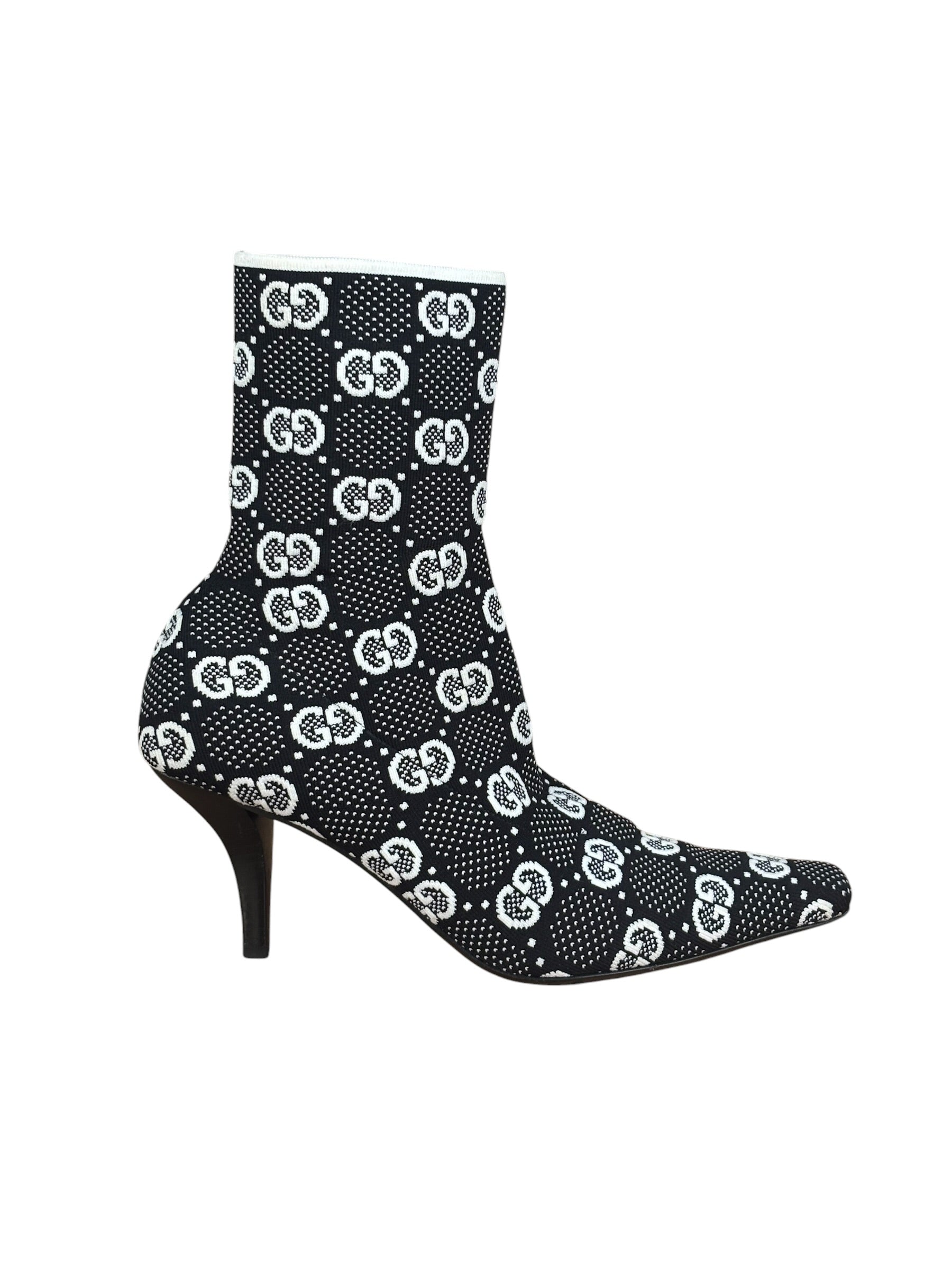 Gucci GG Jersey Knit Boots