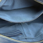 Chanel Navy Blue Leather Gabrielle Hobo Bag 2018