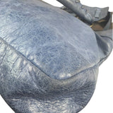 Balenciaga Blue Leather Two-Way First City Bag